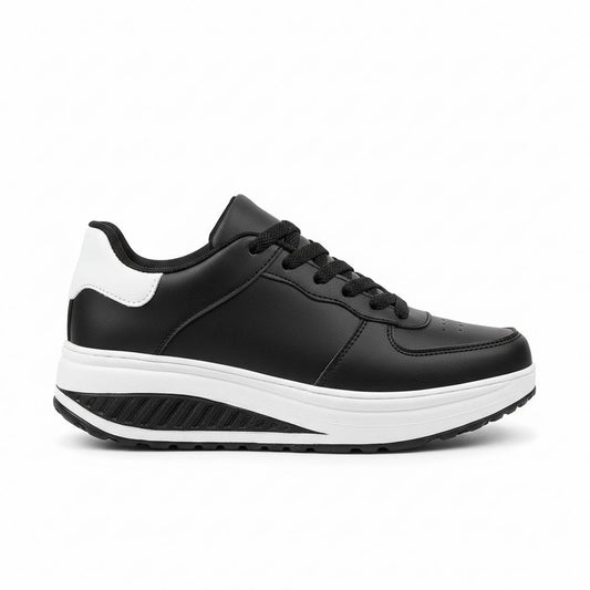 SnipeSneaker - Ronal | Gepolsterte Plateau Sneaker Damen