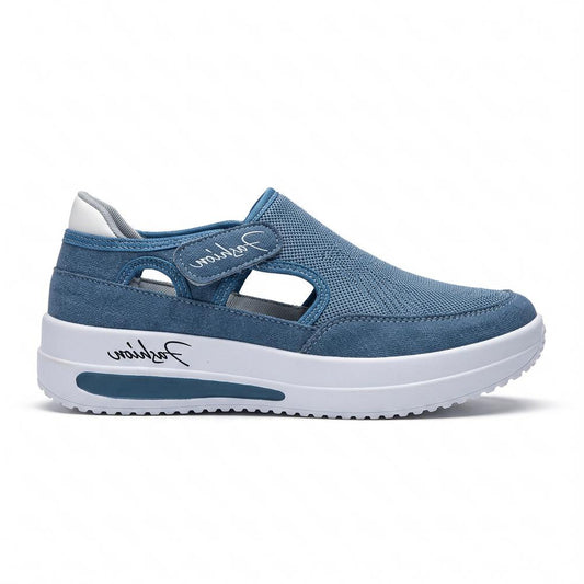 SnipeSneaker - Neral | Ausgeschnittene Textile Sneaker Damen